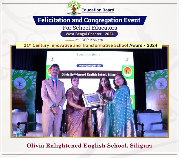 Education Board 21st Century Innovative and Transformative School Award- 2024