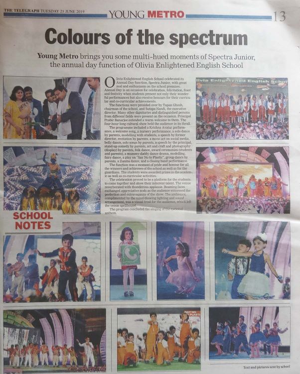 Annual day programme (Spectra Jr.)