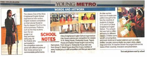 Words and artwork at OEES # 2017-18